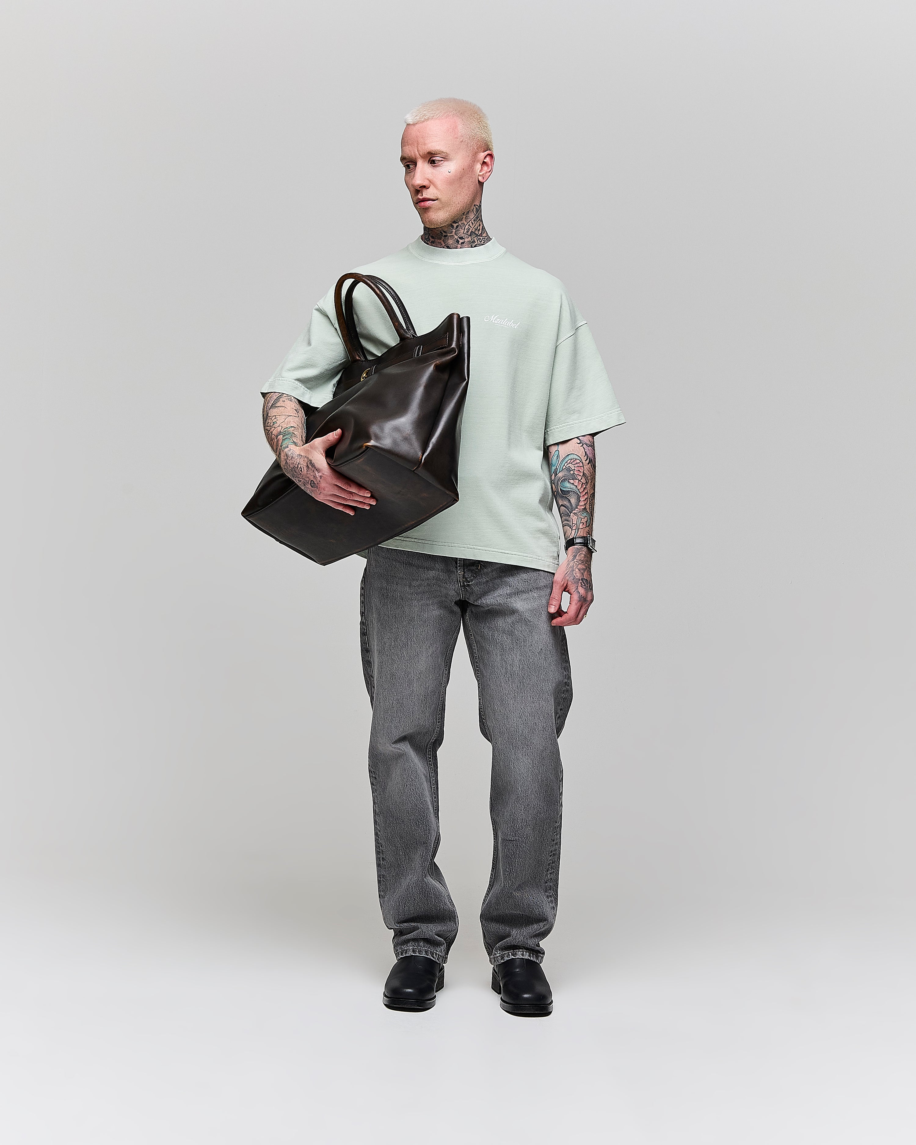 Essentials Logo T-Shirt Pistachio Wash