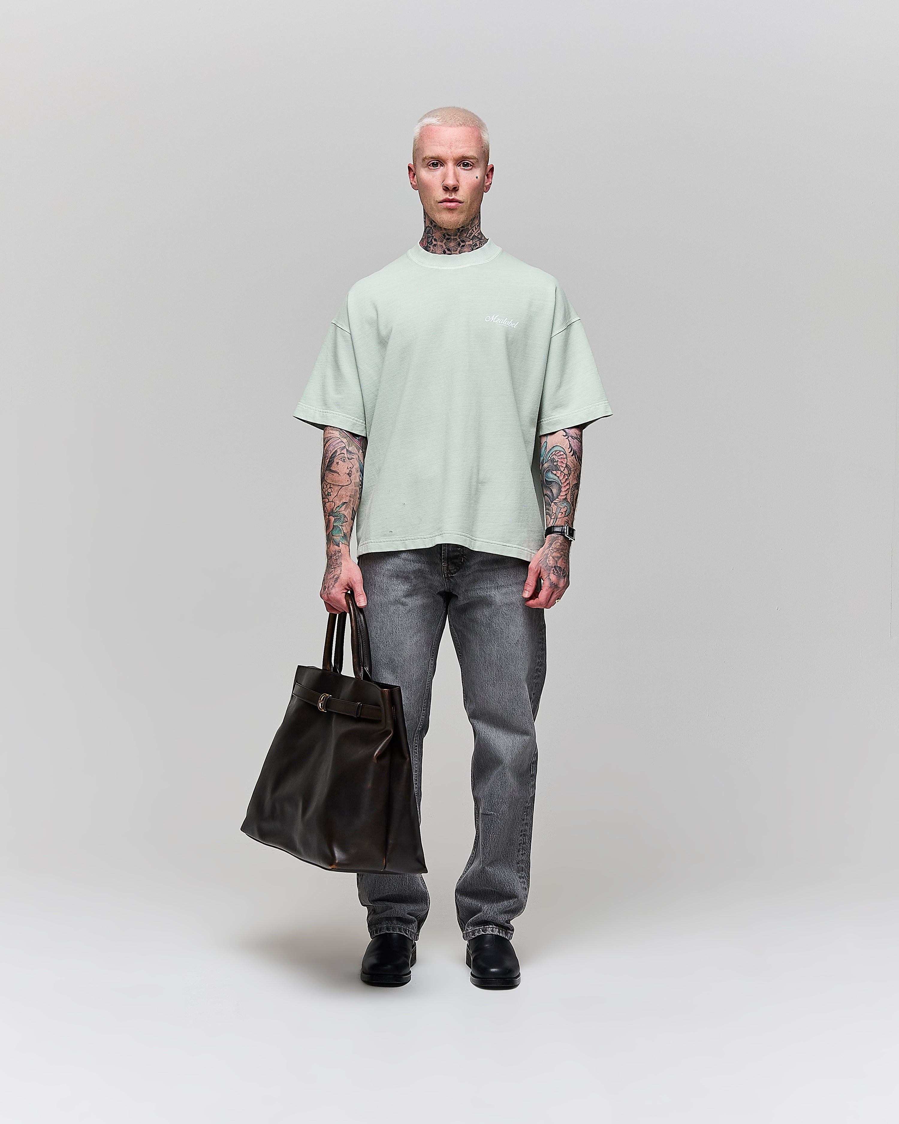 Essentials Logo T-Shirt Pistachio Wash