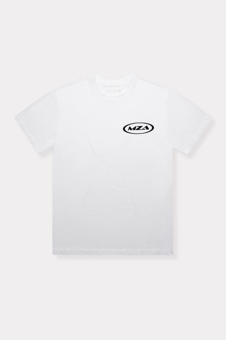 SPORTS OVAL T-Shirt White & Black