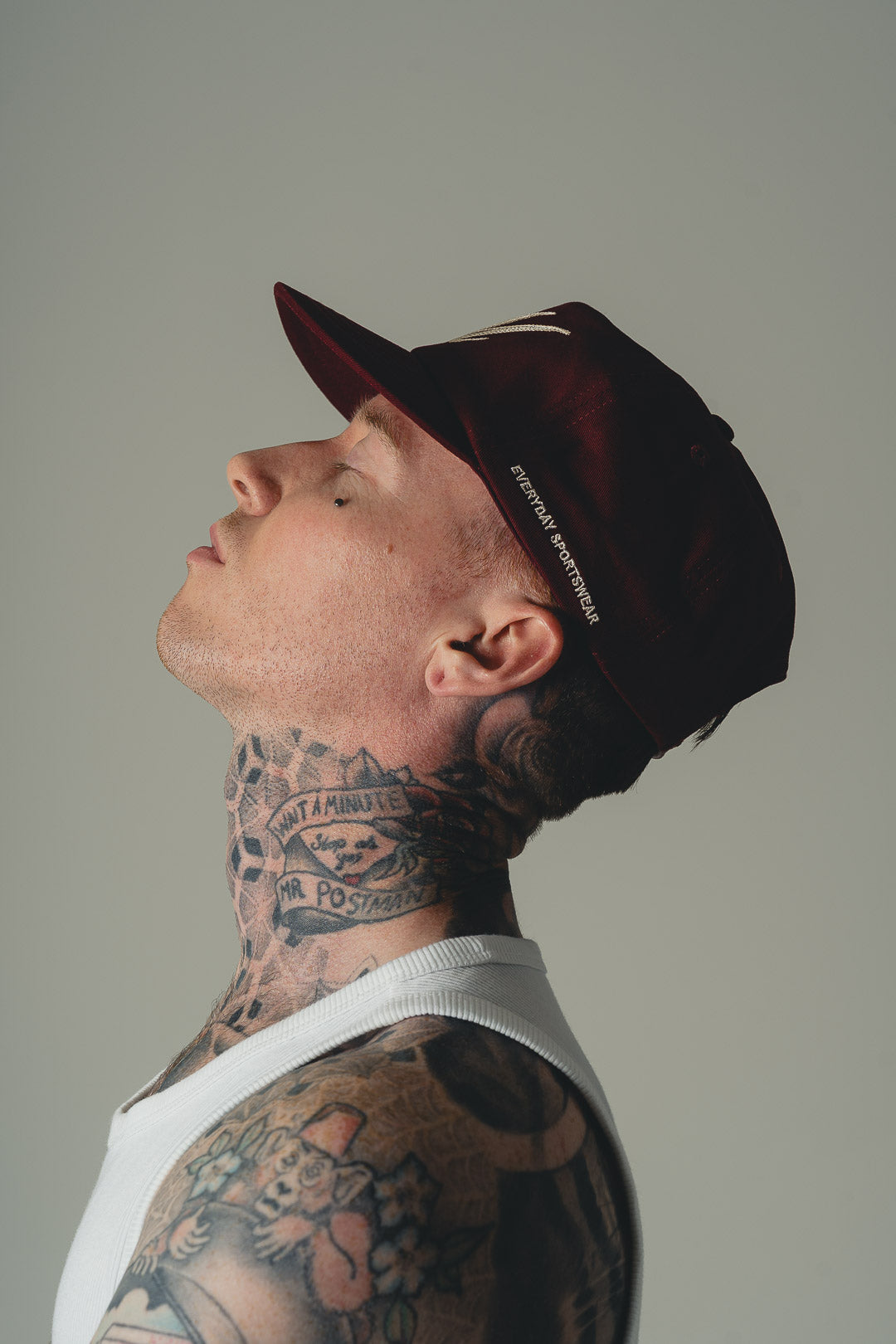 Monogram Cap Terracotta