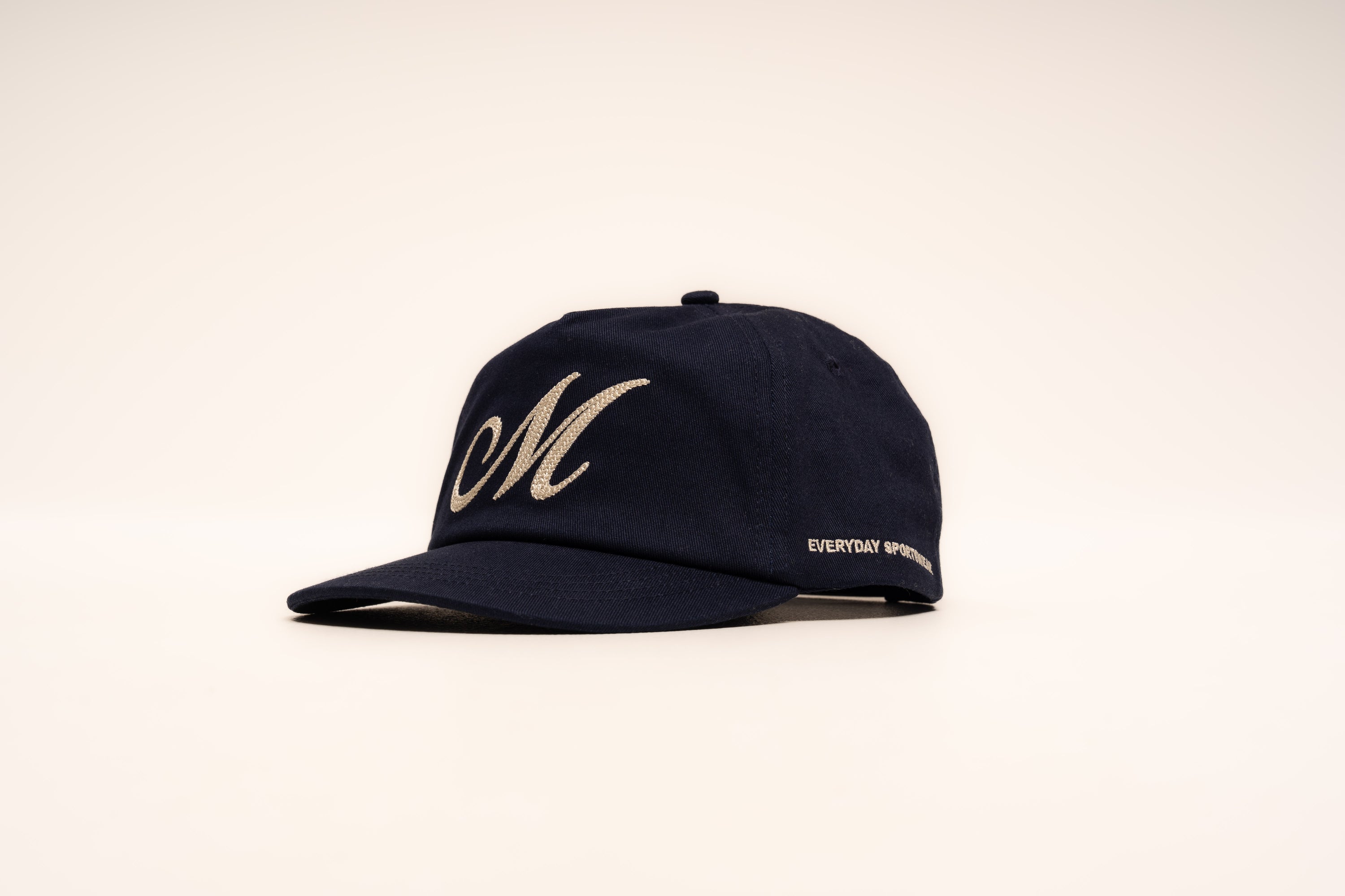 Monogram Cap - French Navy