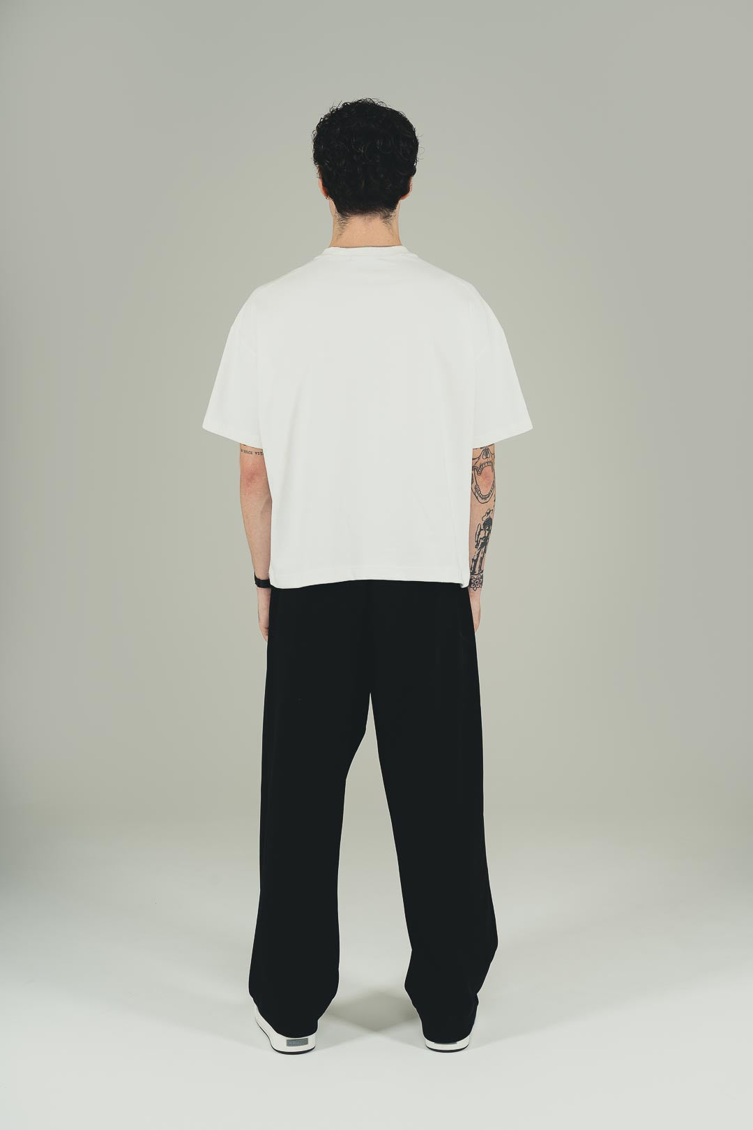 Vintage White Cropped T-Shirt