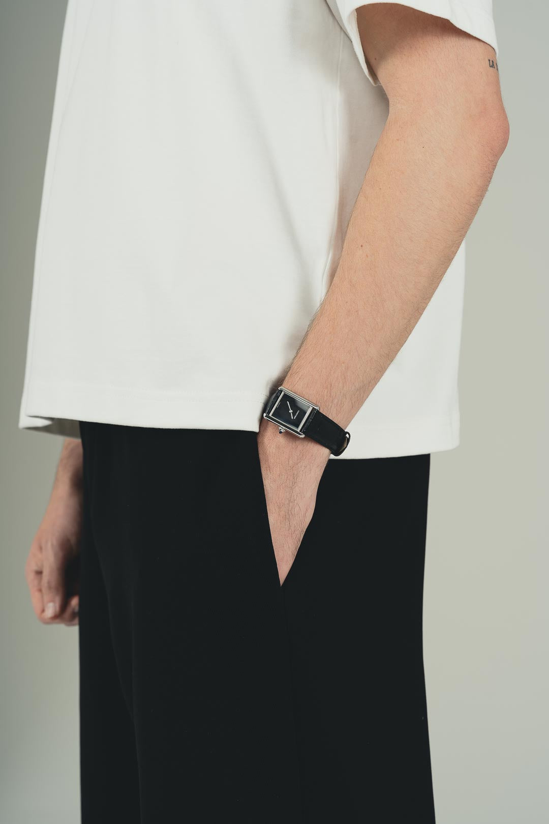 Vintage White Cropped T-Shirt