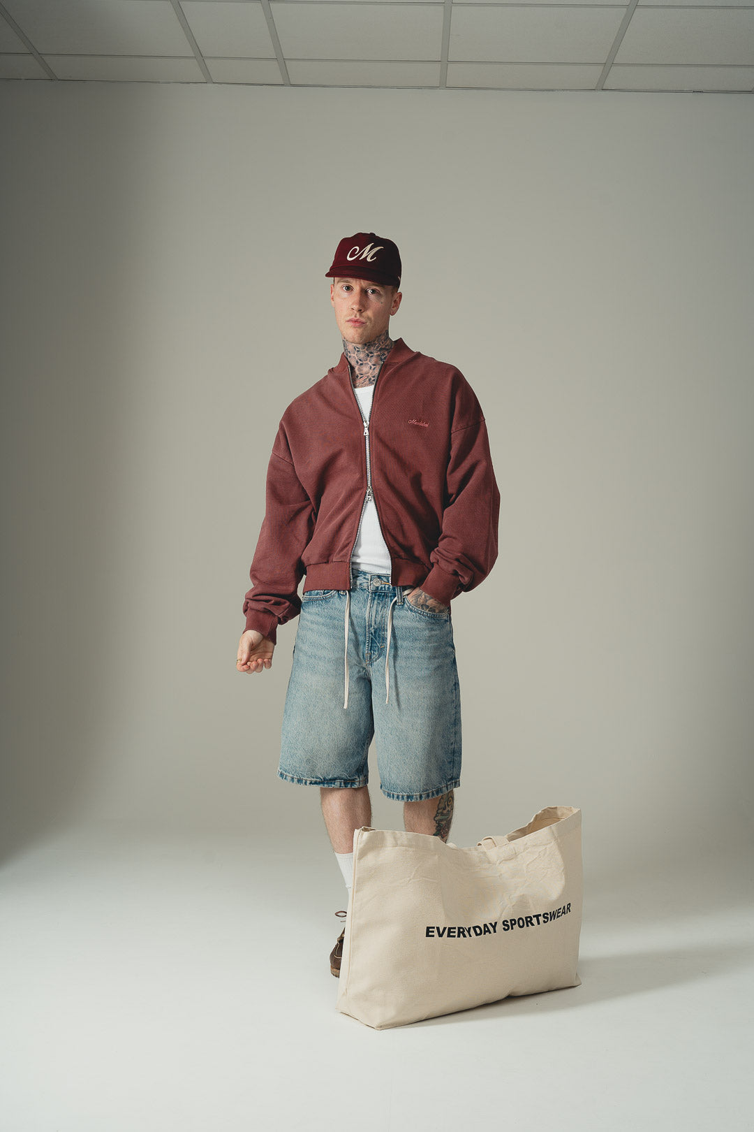 Claret Varsity Jacket