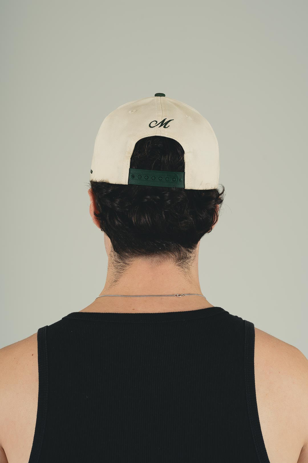 Heritage Cap - Cream & Forest Green