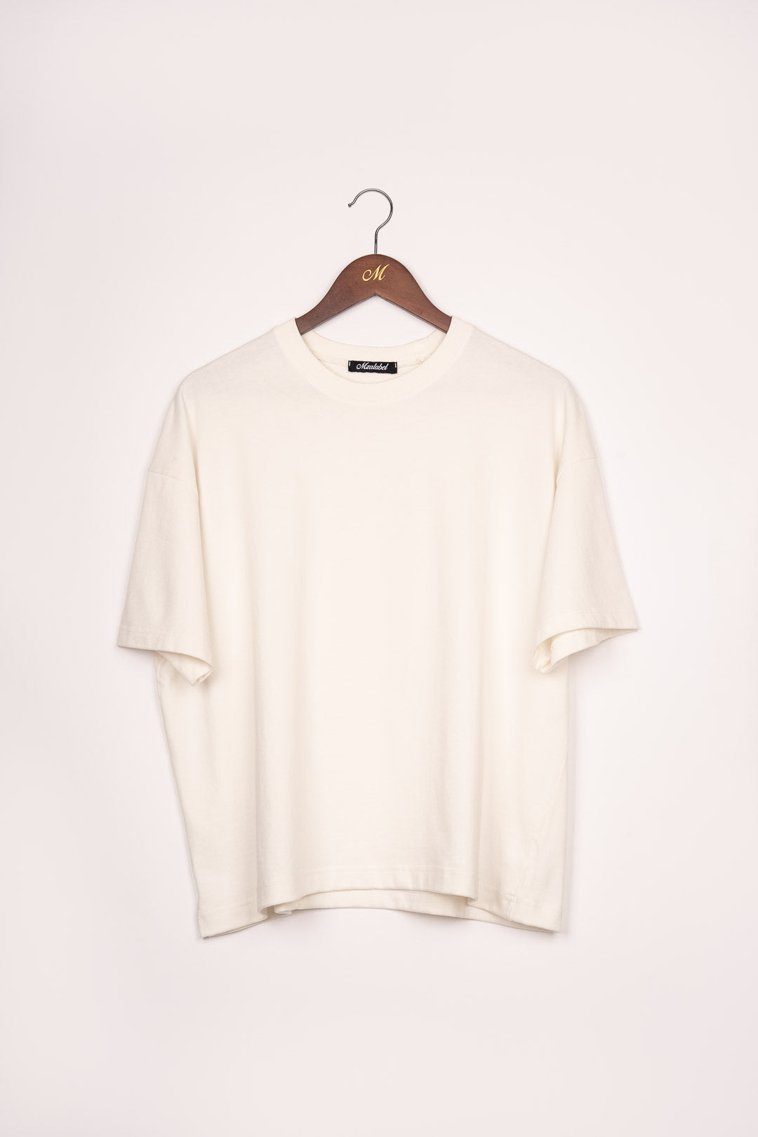 Vintage White Cropped T-Shirt