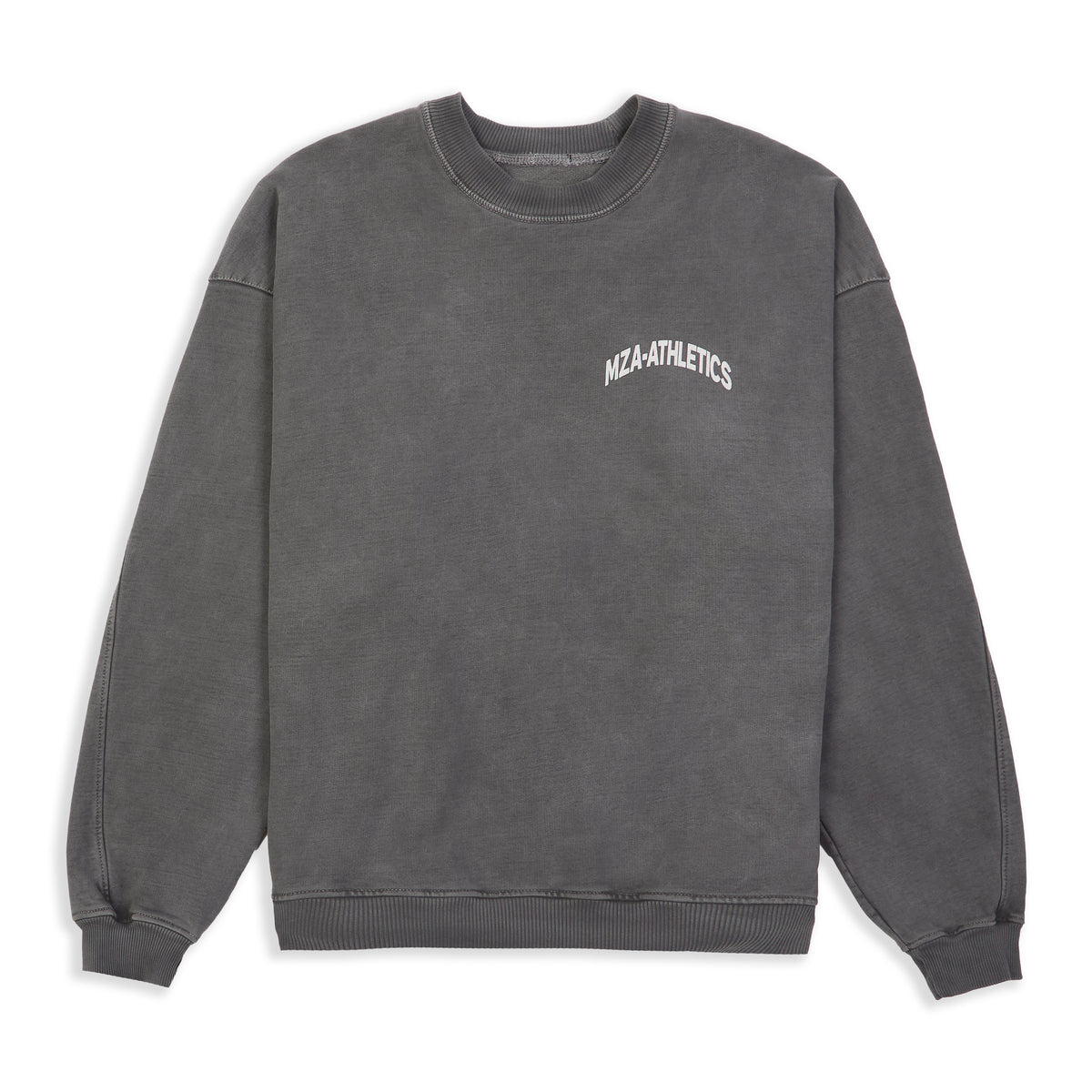 Heavyweight Athletics Sweatshirt - Washed Grey