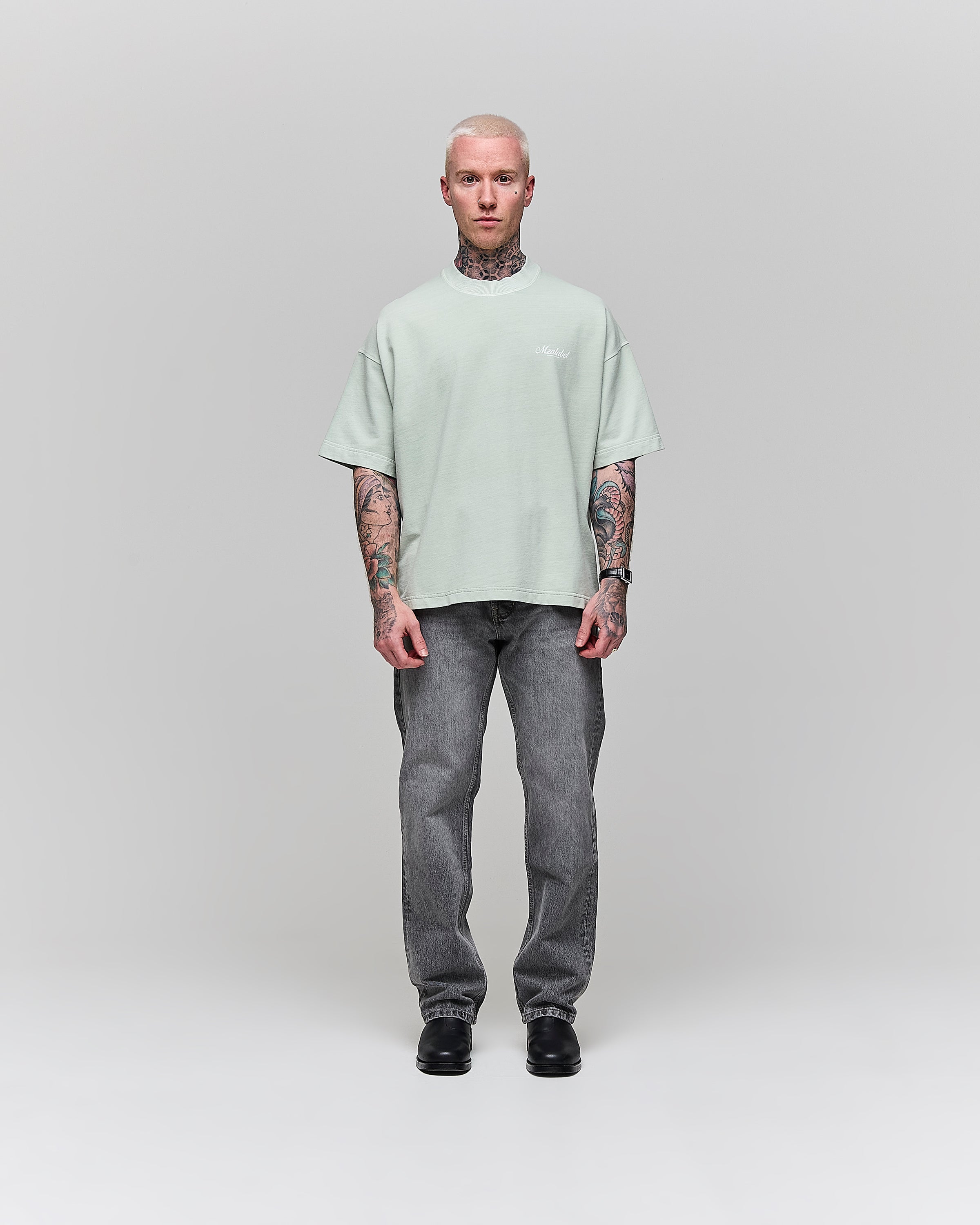 Essentials Logo T-Shirt Pistachio Wash