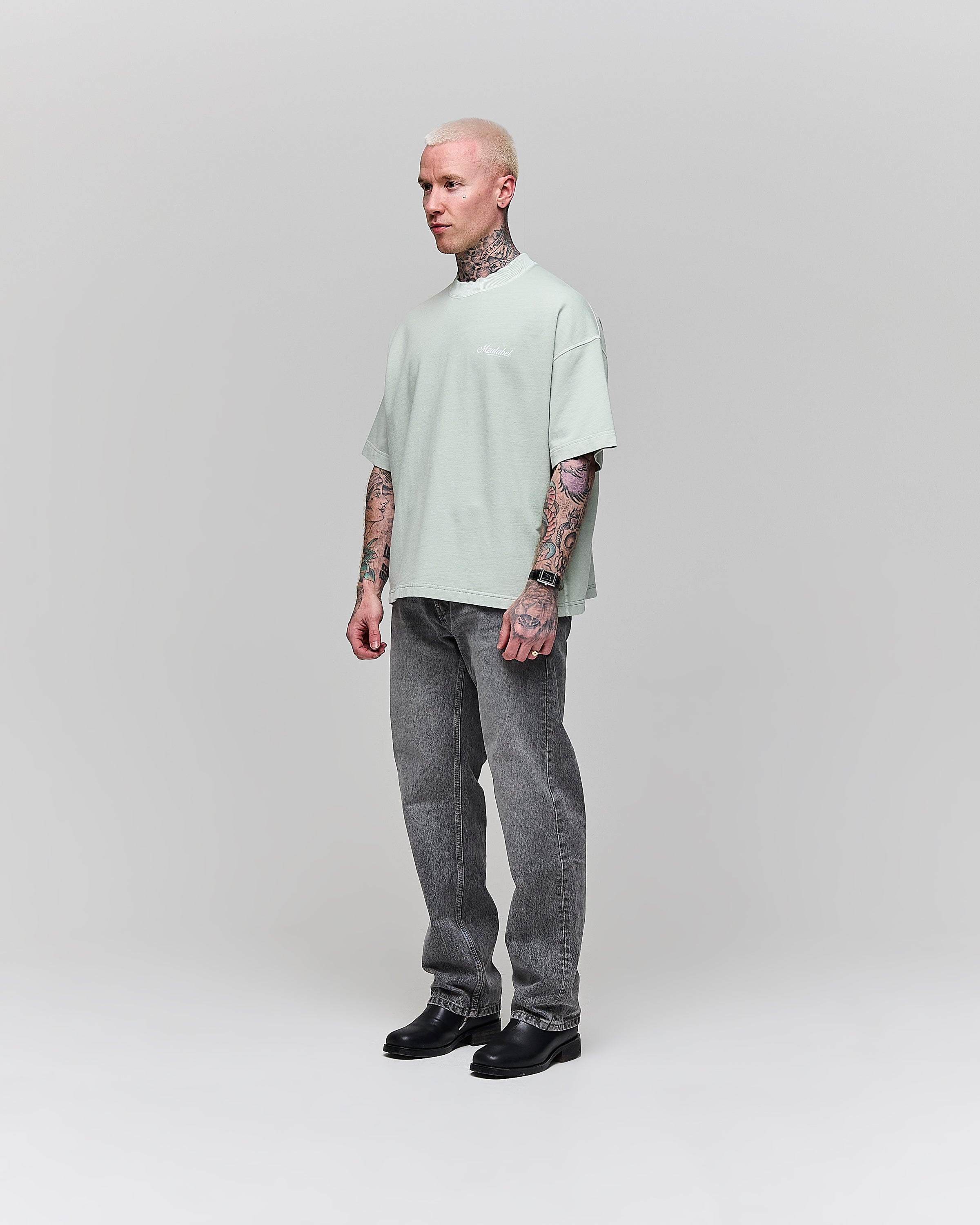 Essentials Logo T-Shirt Pistachio Wash