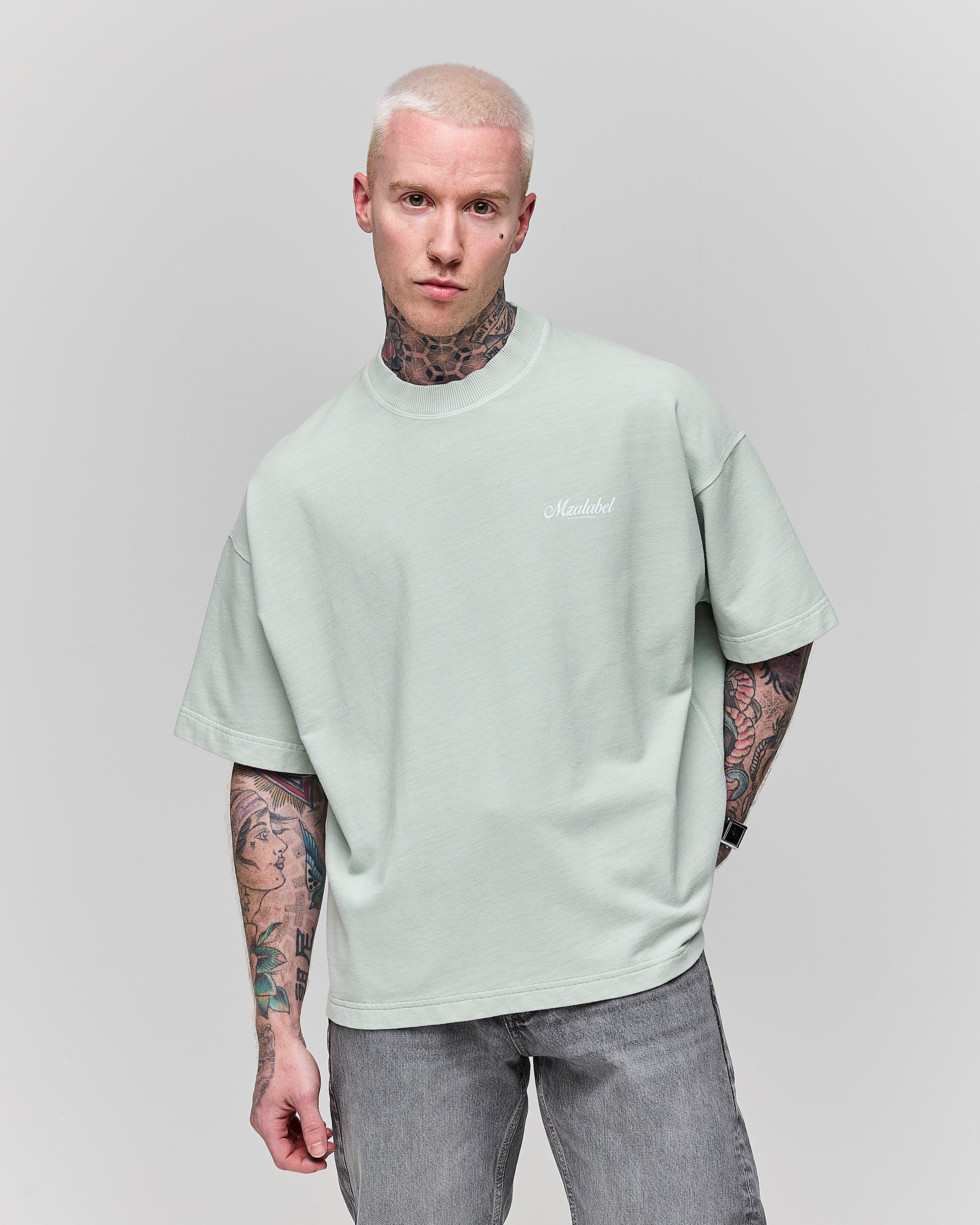 Essentials Logo T-Shirt Pistachio Wash