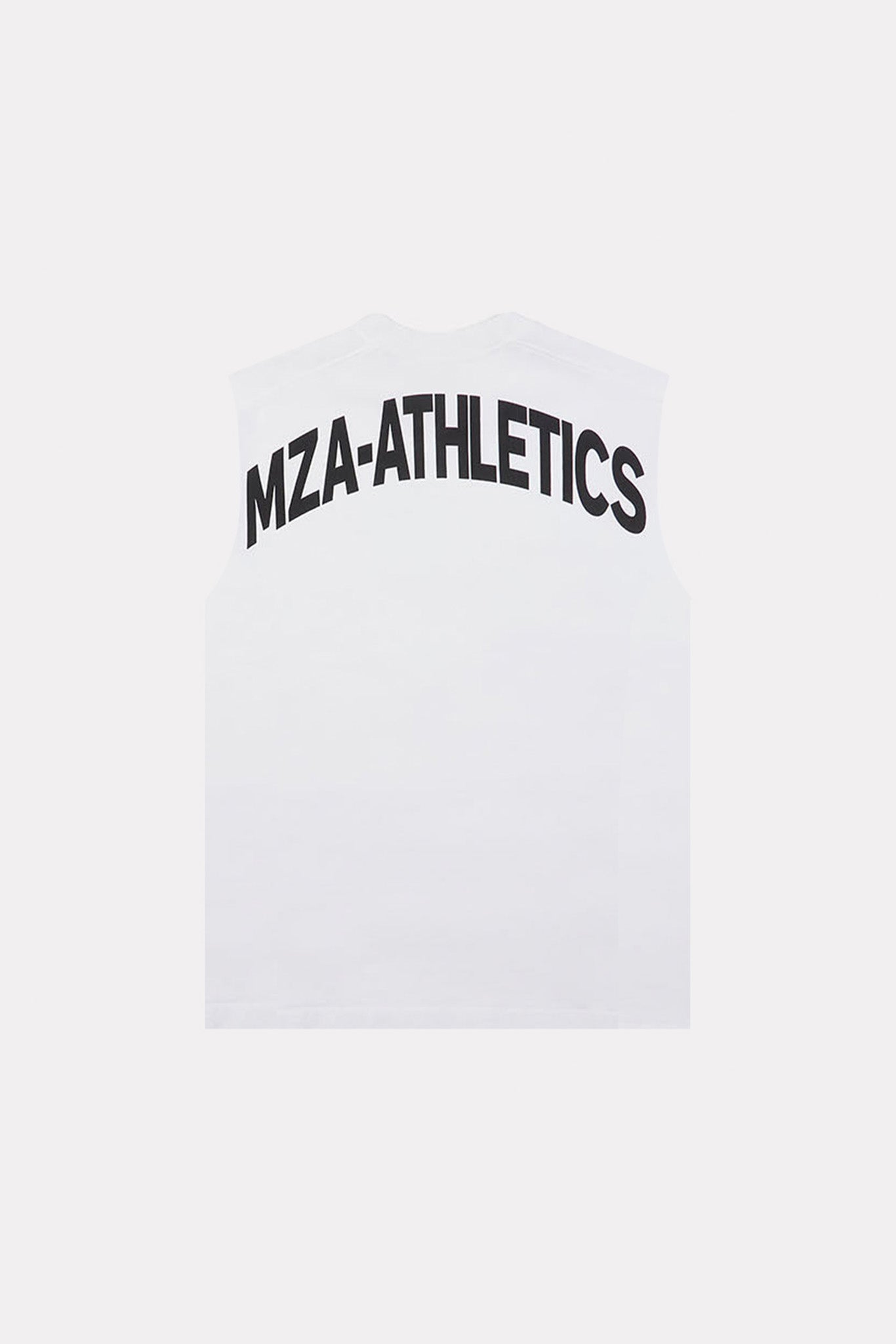 MZA - WHITE SLEEVELESS TEE