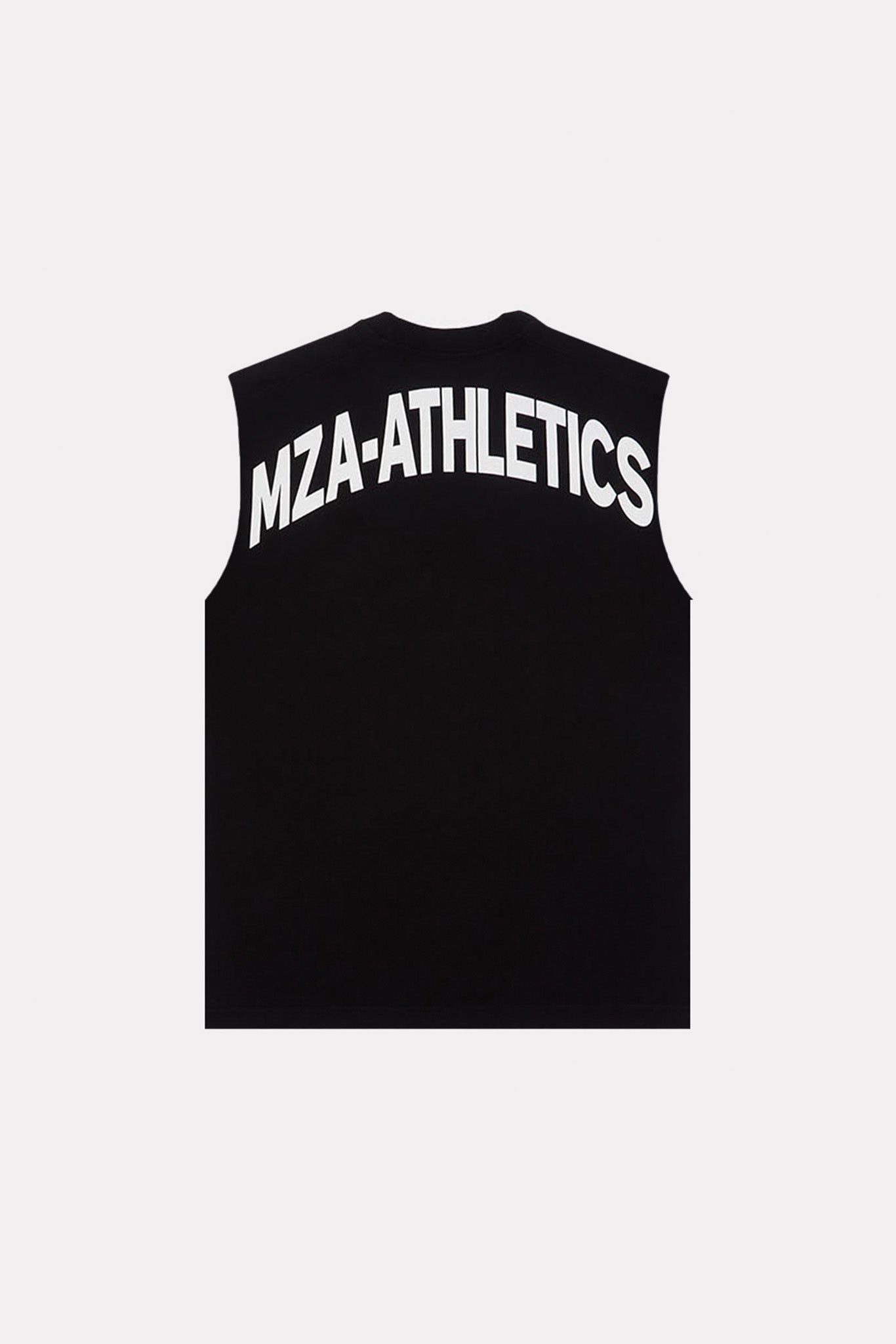 MZA - BLACK SLEEVELESS TEE